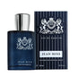 Blushimmer men's perfume spray with Oud Wood, Sandalwood, and floral notes, designed for lasting romance and attracting women.