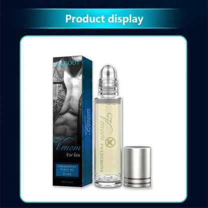 Blushimmer 10ml perfume oil with pheromones for men and women, long-lasting essential oil body fragrance, elastic scent