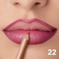 Blushimmer matte nude lip liner pencil with long-lasting waterproof, smudge-proof, and creamy formula for precise lip definition.