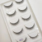Set of 5 pairs of natural 3D mink false eyelashes from Blushimmer, ideal for makeup and beauty enhancement.