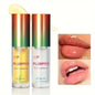 Blushimmer ginger and mint lip plumper oil and serum for fuller, smoother, and youthful-looking lips.