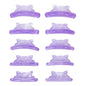 Five pairs of Blushimmer silicone eyelash pads with C curl shape, 3D lash lifting rod shields, and makeup tool accessories.