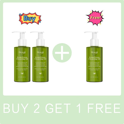 Blushimmer gentle makeup remover oil for deep cleansing, pore cleaning, blackhead removal, and facial exfoliation.