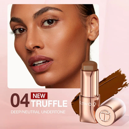 Blushimmer O.TWO.O contour stick cream for face, featuring long-wear, lightweight bronzer and brightening contouring makeup pen.