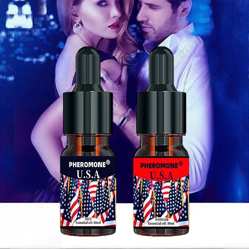 Blushimmer couple pheromone perfume cologne for men, long-lasting seductive scent to attract women, essential fragrance oil.