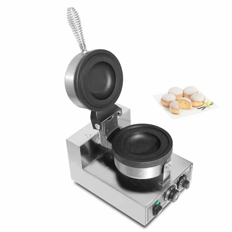 UFO Hamburger Cake Maker Burger Machine Electric Ice Cream Waffle Machine 110V Gelato Panini Press Semlor
