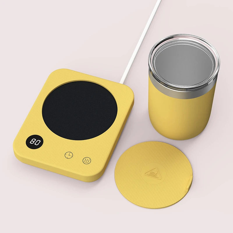 NEW Coffee Mug Warmer Pad Cup Heater Coaster Constant Temperature Heating  Electric Mug Mat Set Milk Tea Water Home Office Gift