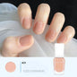 Blushimmer no-bake water-based nude nail polish with 40 colors, glitter sequins, quick-drying, long-lasting, and tearable for healthy nails