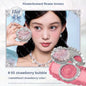 Blushimmer Flower Knows Blusher Butterfly Cloud Collar duo with peach matte finish for dark skin cheeks, featuring blush and rouge boxes.