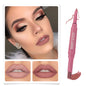 Blushimmer 2-in-1 double-headed lip liner and lipstick pen with waterproof, long-lasting matte finish for daily wear.