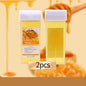 Painless Hair Removal Wax Cartridge Depilatory Wax Warmer Lavender Roll on Wax Wax Roller Refill For Bikini Body Hair Removal