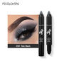 Blushimmer waterproof eyeshadow pencil stick in various colors with pearly shimmer, glitter finish, and long-lasting eye makeup look.