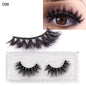 Blushimmer LEHUAMAO 5D Mink Hair False Eyelashes with wispy, cross design for natural, fluffy eyelash extensions.