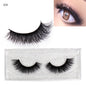 Blushimmer LEHUAMAO 5D Mink Eyelashes with wispy, cross design, fluffy natural look, handmade false eyelashes for makeup extension.