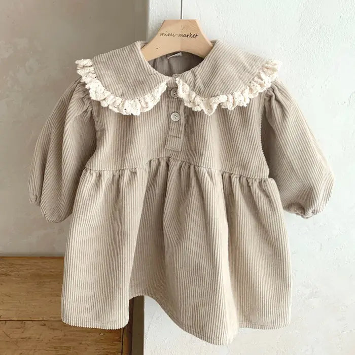 Baby Lace Doll Collar Dress for Girls