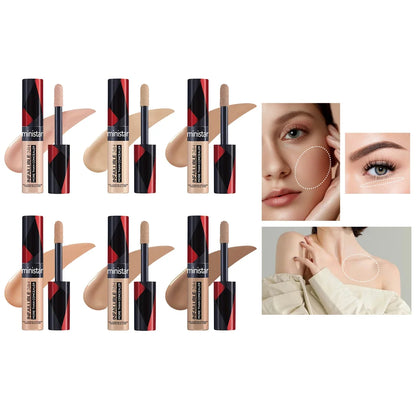 Blushimmer full coverage concealer tube, waterproof and sweat-proof, designed for flawless, stain-resistant skin makeup.