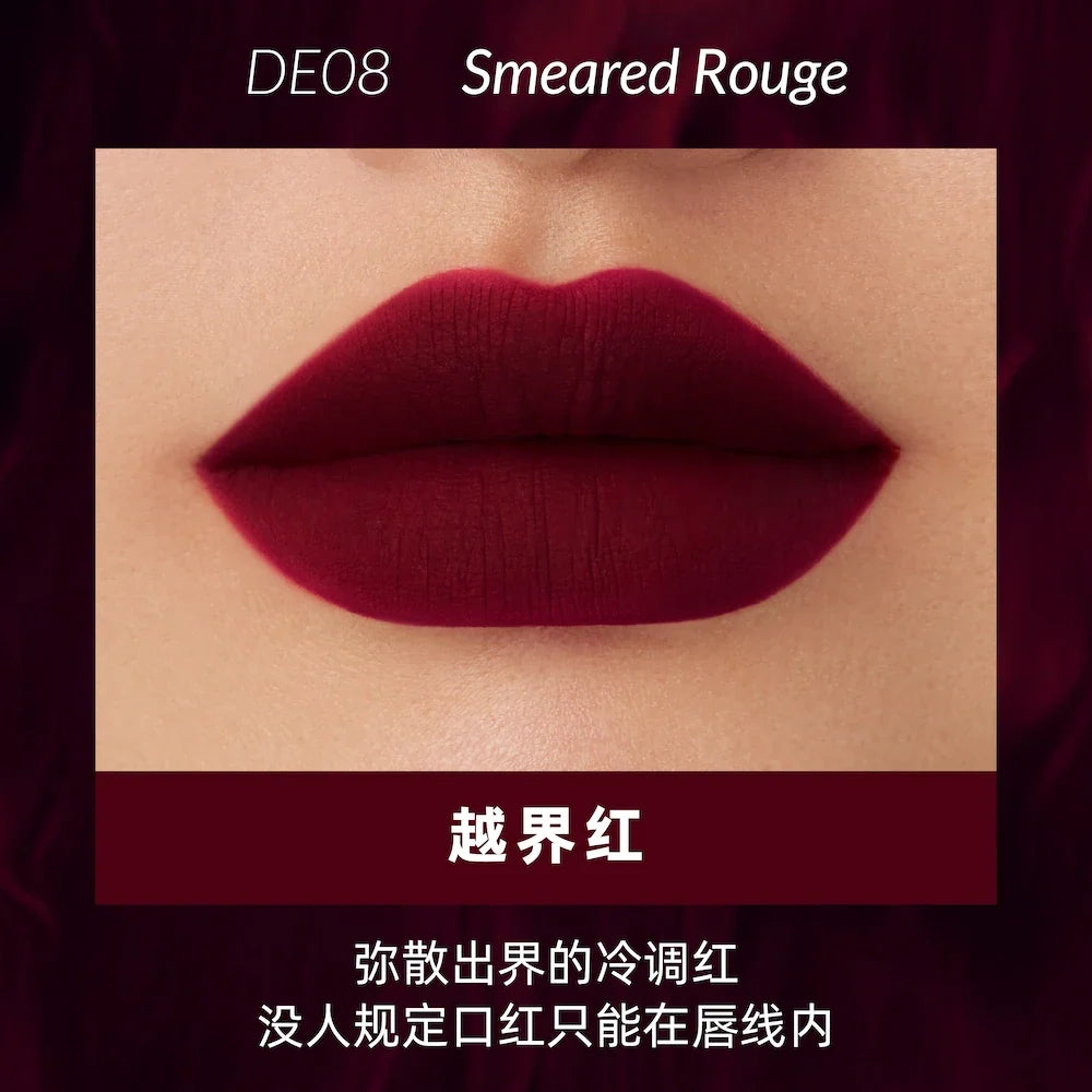 Blushimmer Kaleidos Lipstick in nude matte velvet finish, waterproof long-lasting lip gloss and lip stain in a creamy lip cream formula.