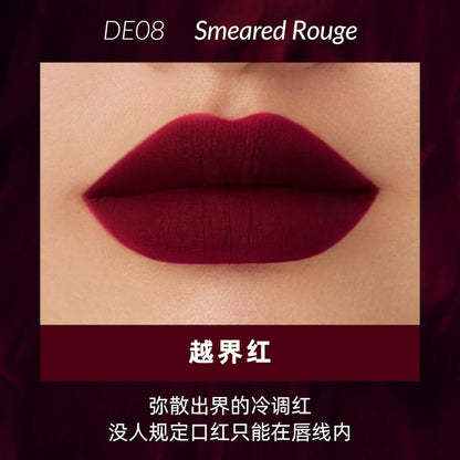 Blushimmer Kaleidos Lipstick in nude matte velvet finish, waterproof long-lasting lip gloss and lip stain in a creamy lip cream formula.