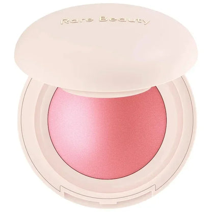 Rare Beauty 3D Face Contour Liquid Bronzer in Shade, highlighting a smooth, natural finish with a mirror for easy application.