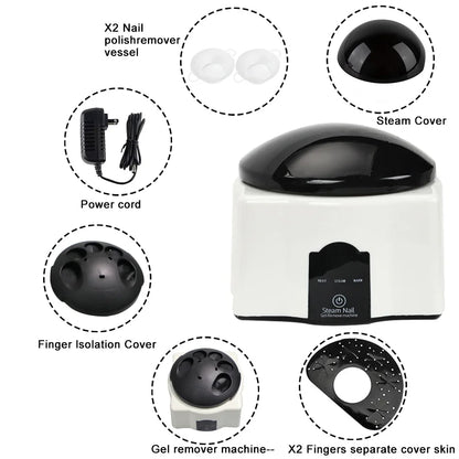 Blushimmer 36W electric gel nail polish remover device with sleek design, ideal for fast salon and home gel or acrylic nail removal.