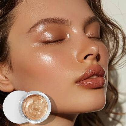 Blushimmer 9-color waterproof liquid highlighter for cheeks, eyes, lips, and face with vibrant shades and a fade-resistant finish.