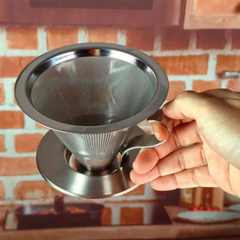 Multifuntional Coffee Dripper Flat Bottom Coffee Dripper Pouring Over Coffee Filter Coffee Filter Cup Coffee Accessories