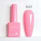Blushimmer CANNI Hema Free Nail Gel Polish Fall Color Collection with semi-permanent long-wear top coat in vibrant red and jelly nude shades