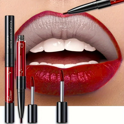 Blushimmer waterproof long-lasting lip liner pencil with high pigment, smooth matte finish, sweatproof and non-fading lip contour makeup