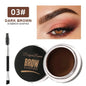3D Wild Eyebrow Tint Cream by Blushimmer, waterproof matte brown black gel for natural, defined eyebrows.