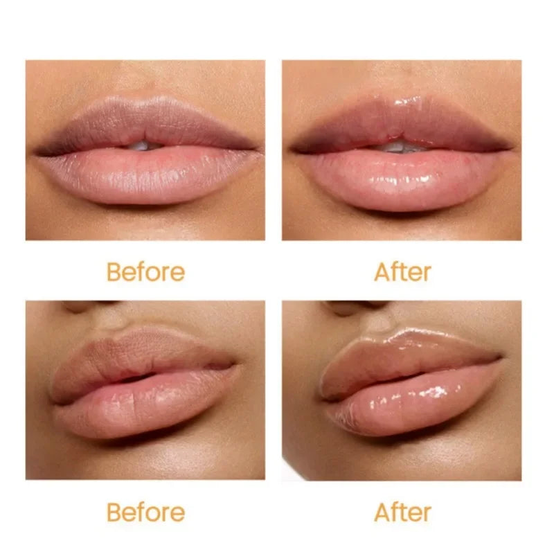 Set of 6 Blushimmer lip balms in various fragrances, moisturizing and repairing dry lips, ideal holiday gift for girls.