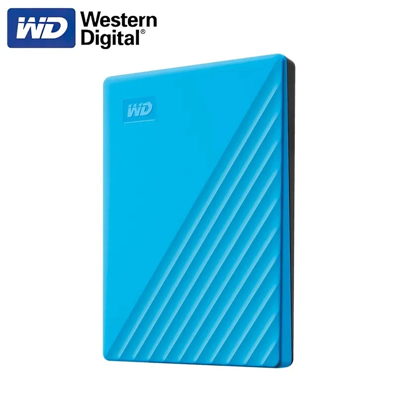 Western Digital WD My Passport Portable 1TB 2TB 4TB 5TB External Hard Drive USB3.0 Backup software and password protection HDD