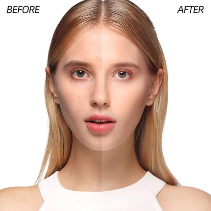 Professional makeup 9-color waterproof moisturizing liquid fully covering concealer 24H durable liquid foundation natural matt