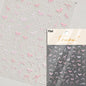 French leopard print bowknot lace ribbon rhinestone pearl manicure decal by Blushimmer for elegant nail art decoration.