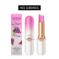 Blushimmer OMGA color-changing lip balm jelly lipstick with peach flavor, waterproof, moisturizing, and hydrating for smooth lips