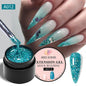 Milky White Nail Extension Gel Clear Nude Building UV Gel For Nails Finger Extensions Form Tips French Nails Manicure Nail Art