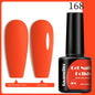 Blushimmer Faandin 7ml red gel nail polish bottle with high saturation, quick-drying UV lamp safe, alcohol-free, ideal for home use.