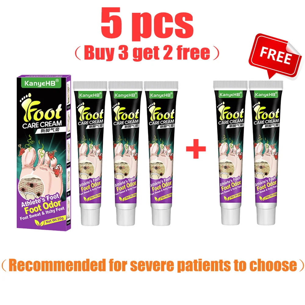 Anti-Foot Fungus Ointment Deodorant Care Products Foot Deodorant Creams Antiseptic and Antiperspirant Foot Skin Topical Cream