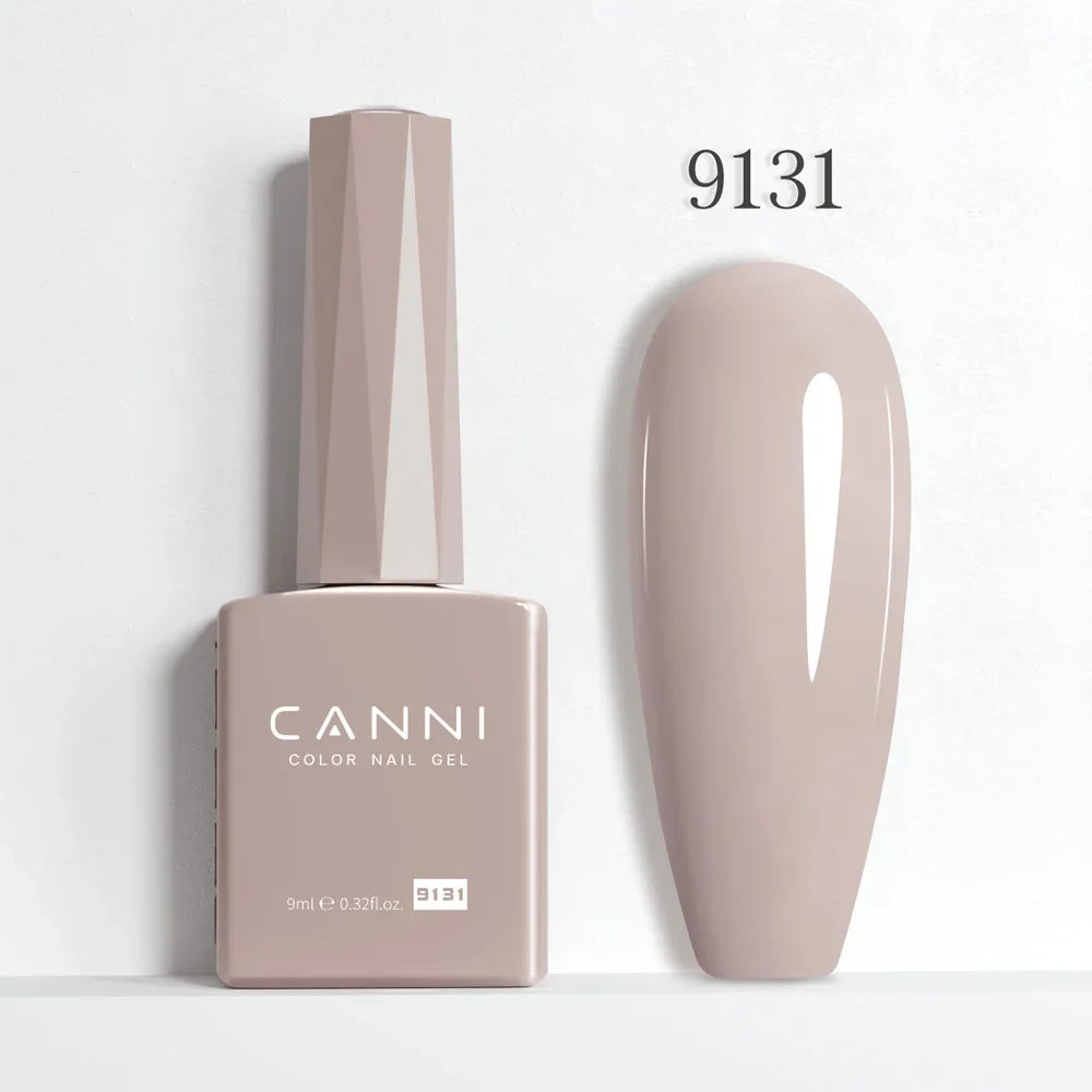 Blushimmer CANNI Hema Free Nail Gel Polish Fall Collection with long-lasting red and nude jelly shades, 9ml top coat bottle.