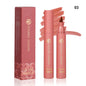 Blushimmer lip tint pen with six matte water lipstick shades, featuring a smooth, long-lasting lip stain and non-stick cup.