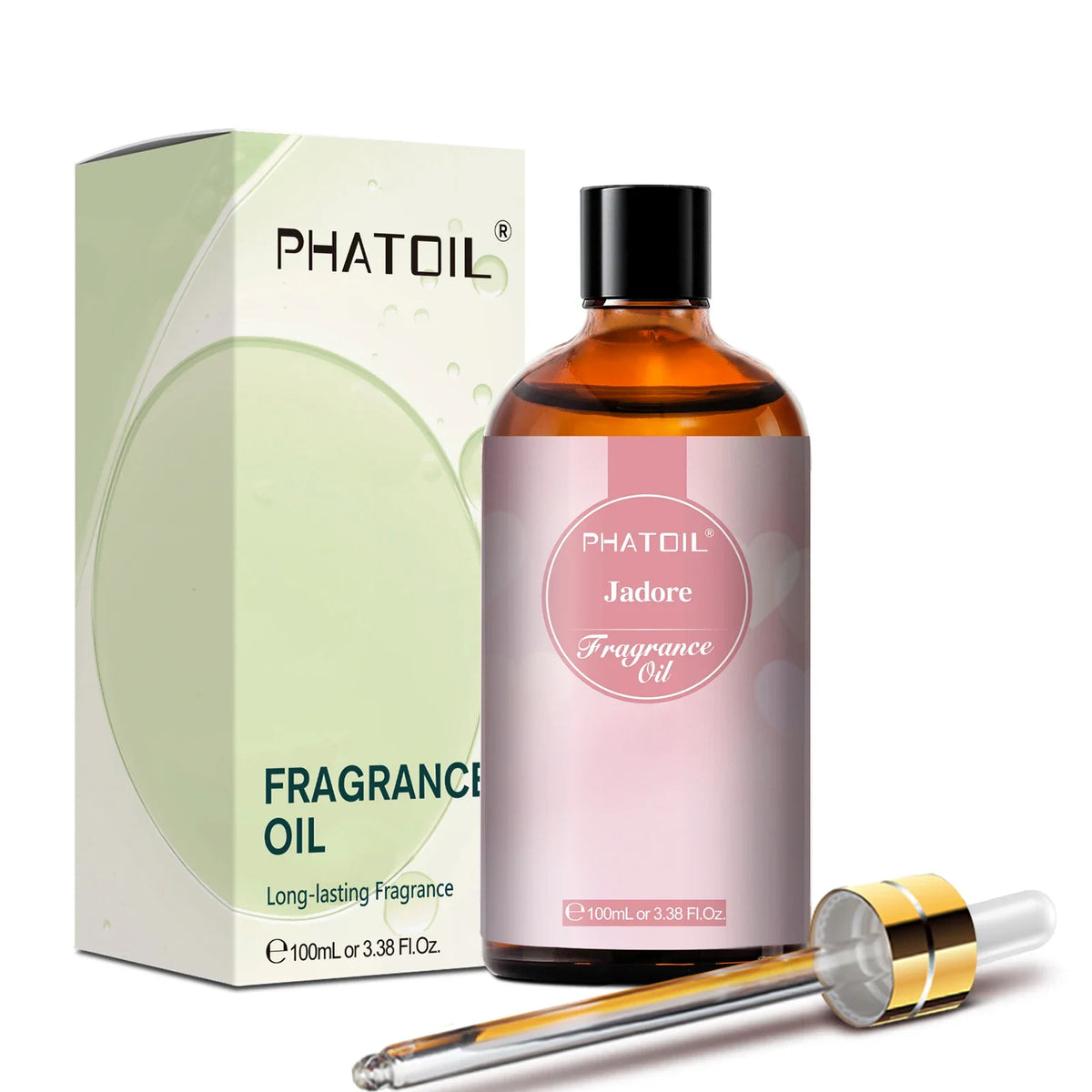 Blushimmer PHATOIL 100ml fragrance oil with coconut, vanilla, bubble gum, sea breeze, and white musk aroma for candles and soap.