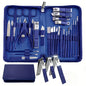 30-in-1 Blushimmer manicure and pedicure nail clipper set with high-quality steel nail cutters and scissors for household use.