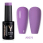 Blushimmer Yokefellow 10ml translucent pink gel nail polish with a smooth, glossy finish on a clear nail swatch.