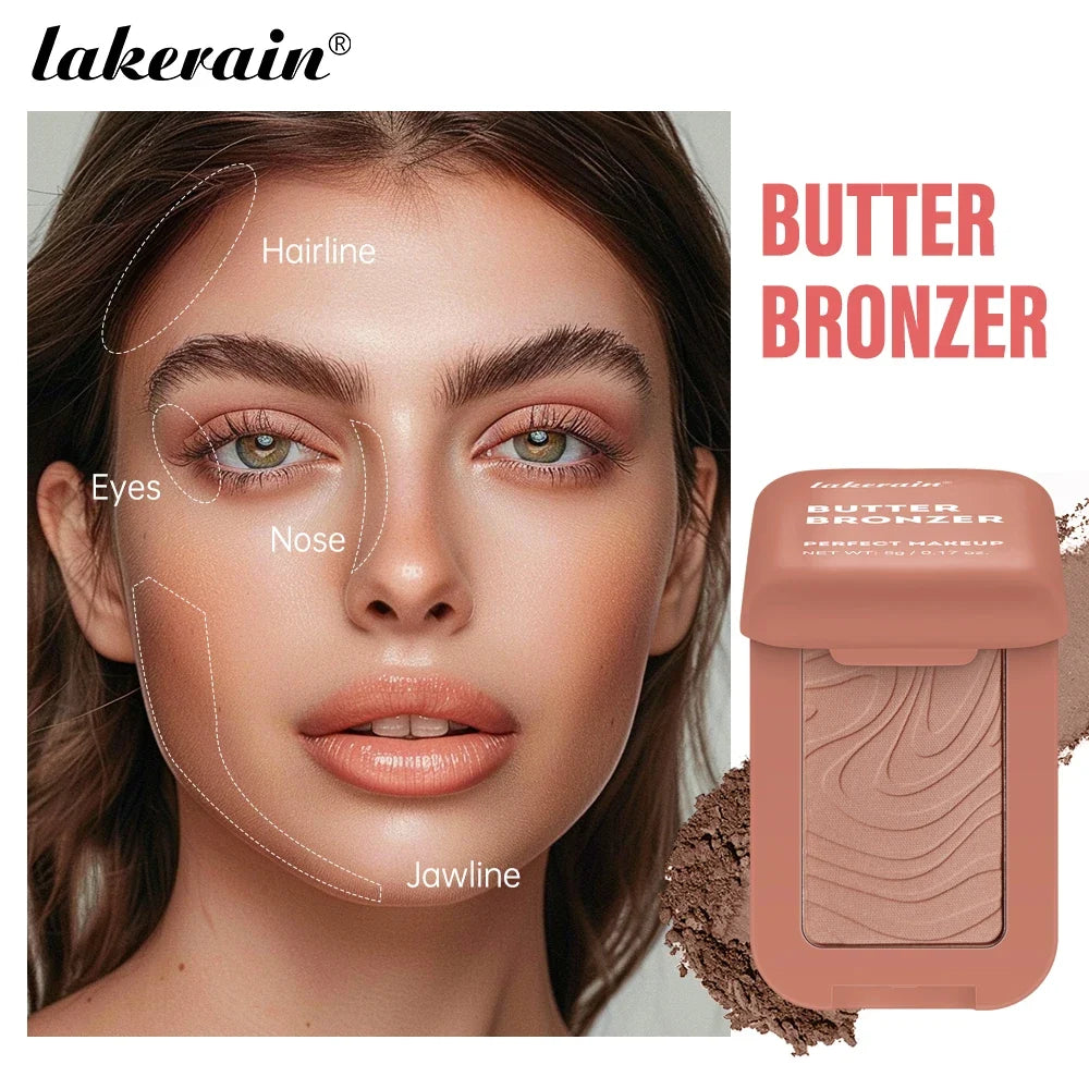 Waterproof Blushimmer bronzer contour sticks for face, featuring matte shading and illuminating powders in a versatile makeup palette.
