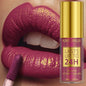 Blushimmer 14-color glitter metallic lip gloss featuring shiny, long-lasting, waterproof liquid lipstick and lip oil in vibrant shades