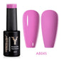 Blushimmer Yokefellow 10ml translucent pink jelly gel nail polish with a smooth finish and soak-off UV gel for long-lasting nails.
