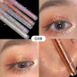 1pc Liquid Eyeshadow Super Shine Pink Pearlescent Glitter Eyeliner Long Lasting Waterproof Eye Shadow Glitter Party Eye Makeup