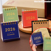 Mini 2026 Calendar Office School Supplies Calendar Desk Calendar monthly Planner Desk Accessories Decor Record Office Stationery