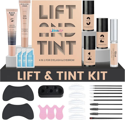 Libeauty Lash Lift and Brow Lamination Kit with Black Tint