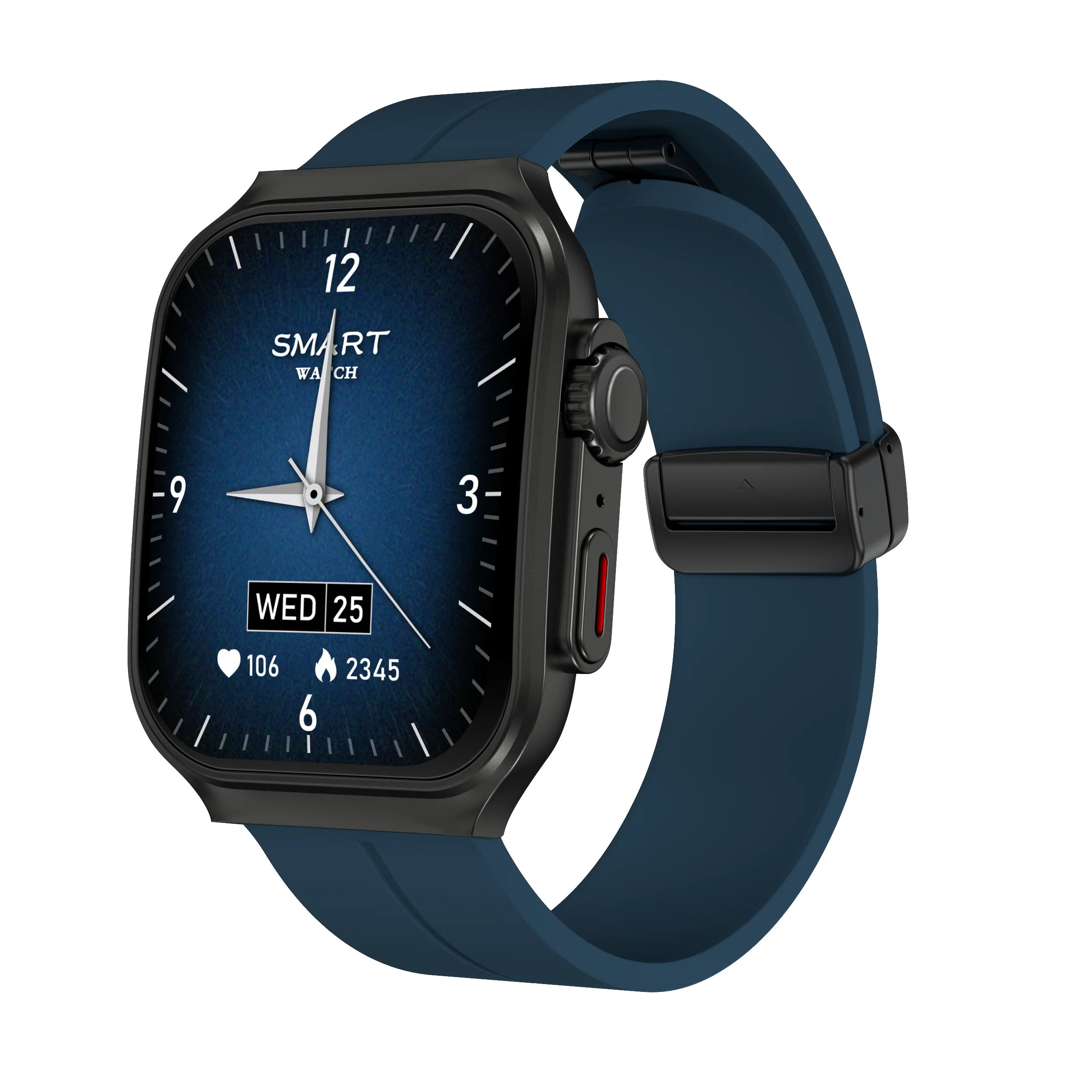 Smart Watch 2.01" Curved AMOLED Screen 3D Flexible Design 120+ Sports Modes Long Battery Life Watch for Daily & Sports Use