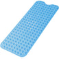 1pc Cartoon Extra Long Bathtub Mat 40x100cm Non Slip Bath Mat for Bathroom Tubs Shower Mats with Suction Cups & Drain Holes